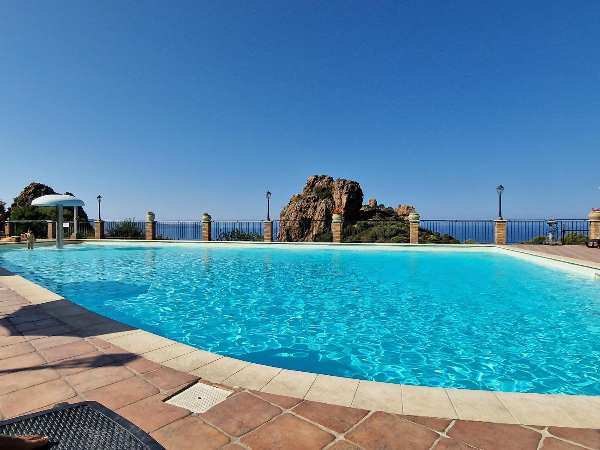 La Perla E Le Conchiglie Tanca Piras Vista Mare Villa Nebida Buitenkant foto