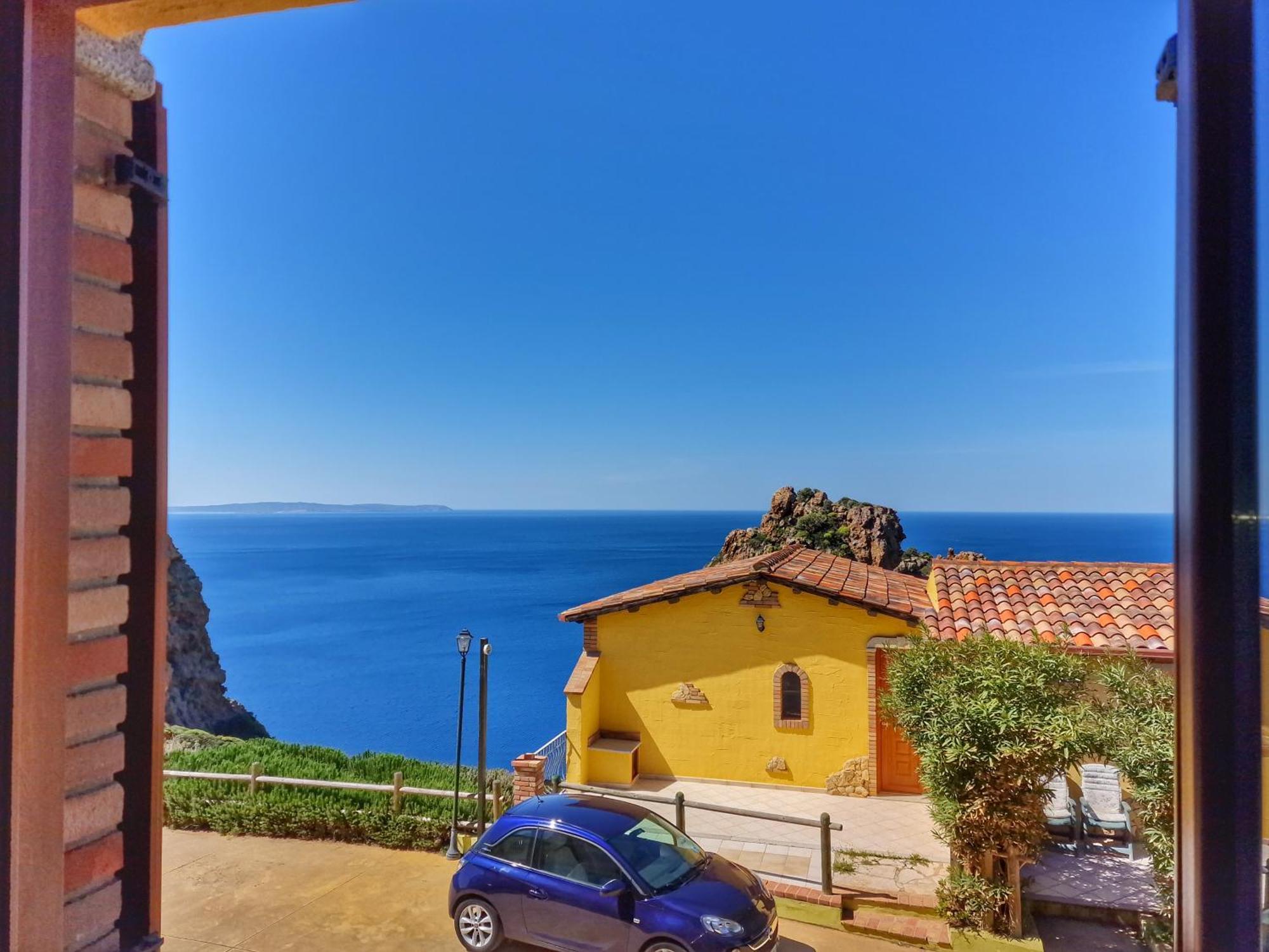 La Perla E Le Conchiglie Tanca Piras Vista Mare Villa Nebida Buitenkant foto