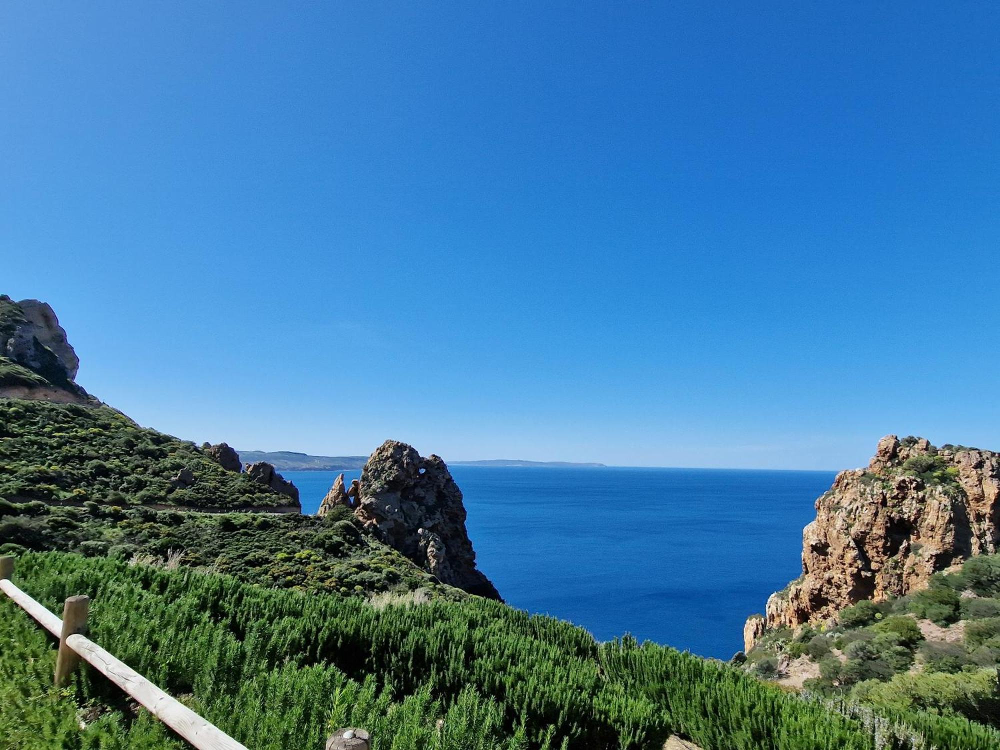 La Perla E Le Conchiglie Tanca Piras Vista Mare Villa Nebida Buitenkant foto